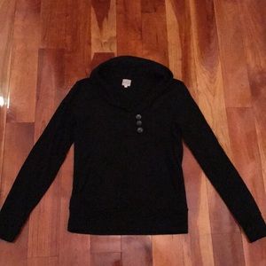 BANANA REPUBLIC Black Sweatshirt